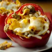 Cheesy Lasagna Stuffed Peppers
