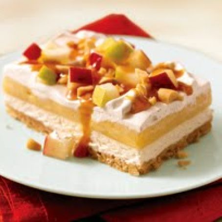 CARAMEL APPLE DESSERT MADE OVER {kraft}