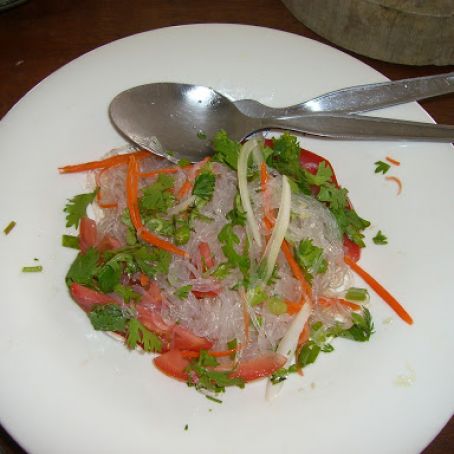 Spicy Thai Glass Noodle Salad