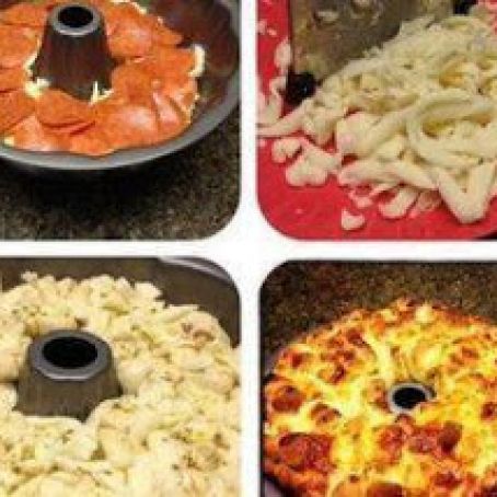 Pepperoni & Mozzarella Bread