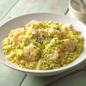 Saffron-Shrimp Risotto