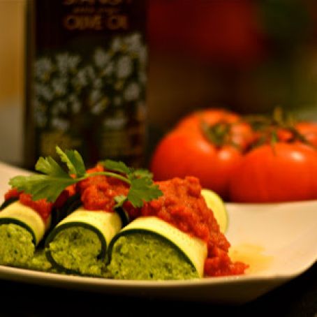 Manicotti - raw vegan