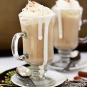 Cocoa: Pumpkin White Spice Hot Chocolate