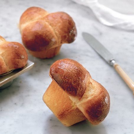 Bubble-Top Brioches