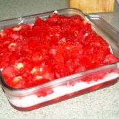 Strawberry Banana Jello Salad