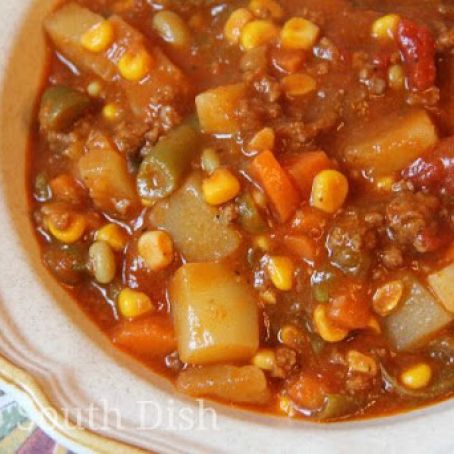 Ground Beef Hobo Stew