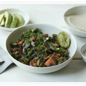 Sweet Potato, Black Bean & Kale Skillet