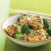 Lighter Sesame Chicken