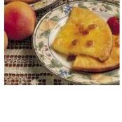 Baked Peach Pancakes