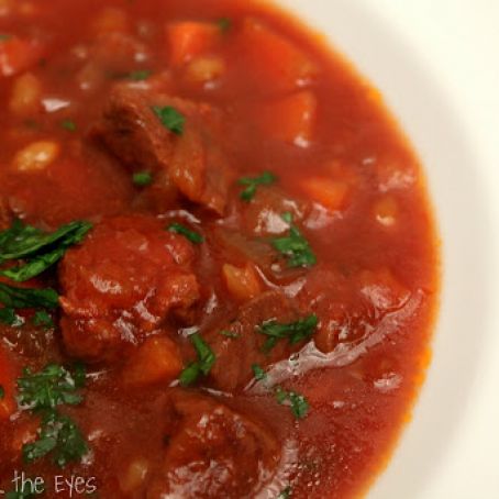 Beef and Barley Soup (Slow Cooker)