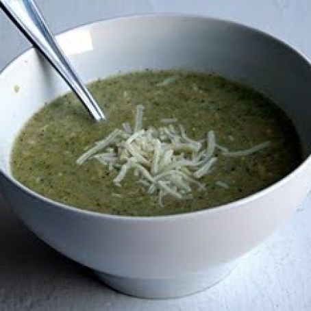 Cheesy Broccoli and Potato Soup