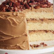 Caramel Cake, Buttered Pecan