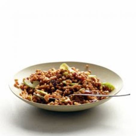 Wheat Berry Salad with Walnuts, Dates, and Cel