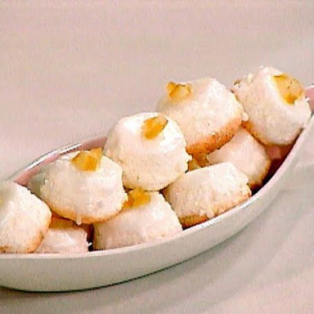 Tiny Lemon Angel Cakes with Lemon Confit