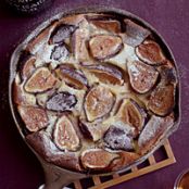Black Mission Fig Clafoutis