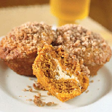 Cream Cheese Pumpkin Muffins