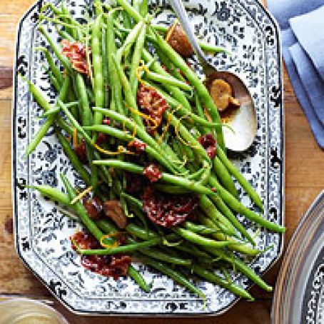 Green Beans & Pancetta with Browned Butter