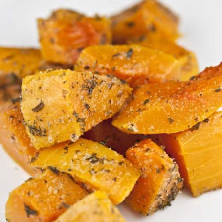 Herb Baked Butternut Squash