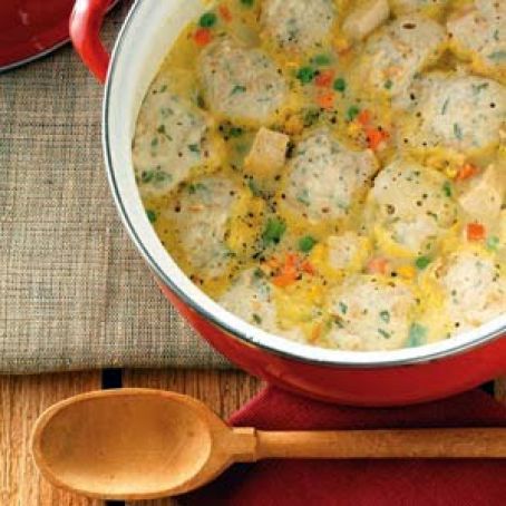 Quicker Chicken and Dumplings Recipe
