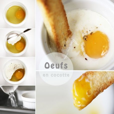 BAKED*****Oeufs en Cocotte