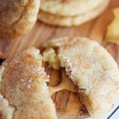 Sea Salt Caramel-Stuffed Snickerdoodles