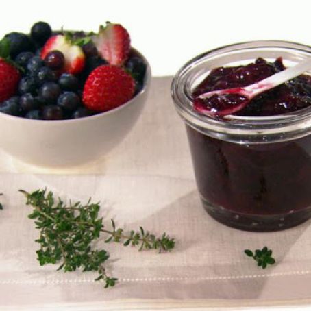 Mixed Berry and Thyme Jam