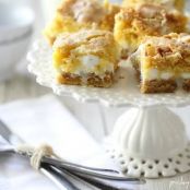 White Chocolate S'Mores Gooey Cake Bars