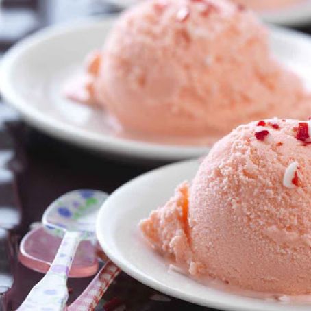 Ice Cream: Pink Peppermint Stick