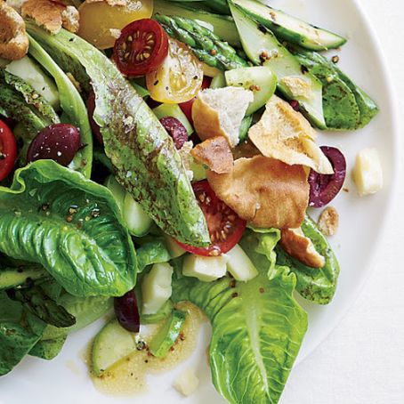 Grilled Asparagus Salad