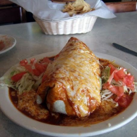 Beef Burrito with Cheese