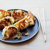 Sautéed Cauliflower Wedges with Bagna Cauda