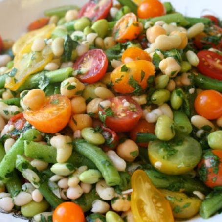 Flageolet Bean Salad