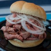 Perfect Eye Round Roast Beef Sandwich
