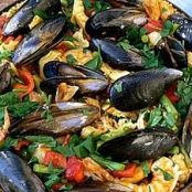 Spicy Chorizo, Chicken & Prawn Paella