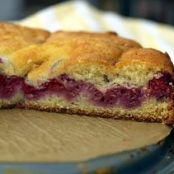 Raspberry Buttermilk Cake