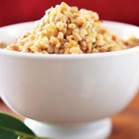 FARO - Baked Faro with Pancetta and Herbs