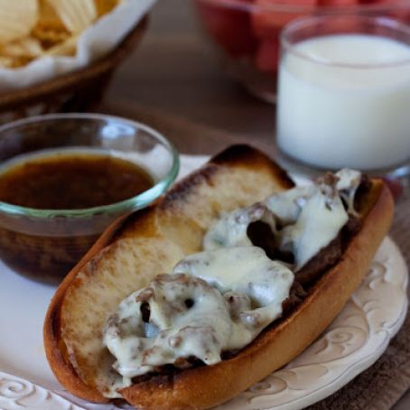Easy French Dip Sandwiches