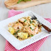 Shrimp & Artichoke Whole Wheat Pasta Salad Recipe