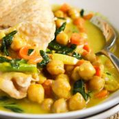 Chickpea Soup - Coconut Curry