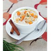 Low Carb Creamy Chicken and Sweet Potato Stew