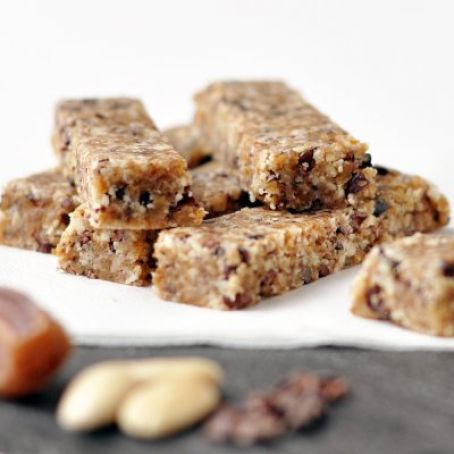 bars - No-bake choc chip chunks