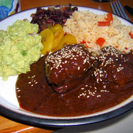 Receta de mole poblano