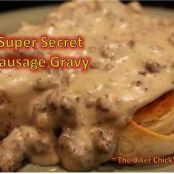 Super Secret Sausage Gravy