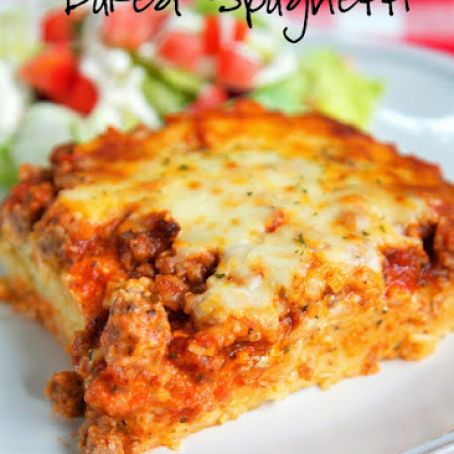 The Ultimate Baked Spaghetti | Plain Chicken