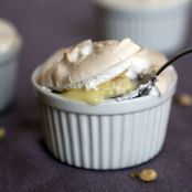 Chamomile-Rose Pudding Cakes