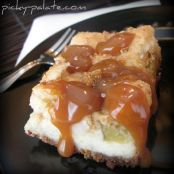 Caramel Apple Cream Cheese Cookie Bars