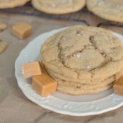 Salted Caramel Brown Butter Sugar Cookies