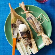Blueberry Dessert Tamales