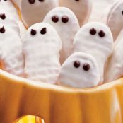 Frightfully Easy Ghost Cookies