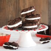 Mexican Hot Cocoa Sandwich Cookies